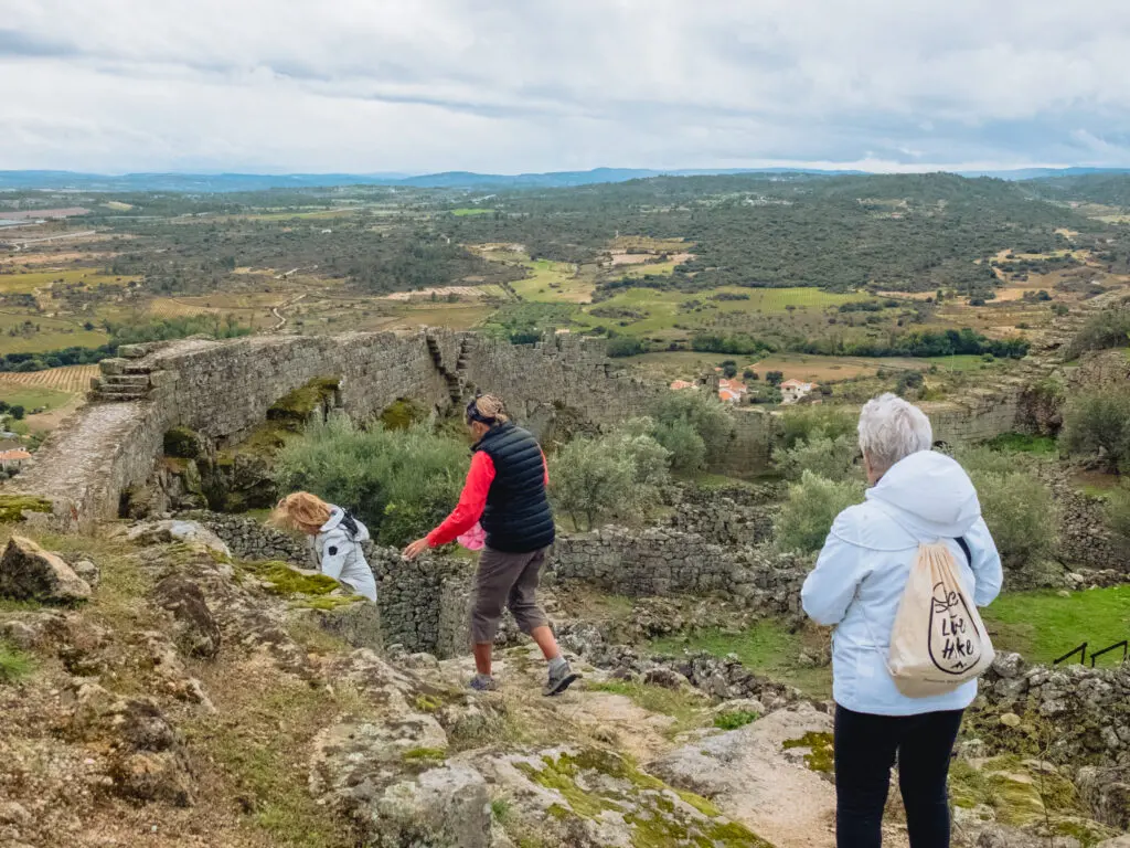 hiking tour marialva castle portugal