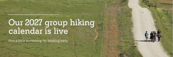 2027 group walking tour calendar plus a voucher