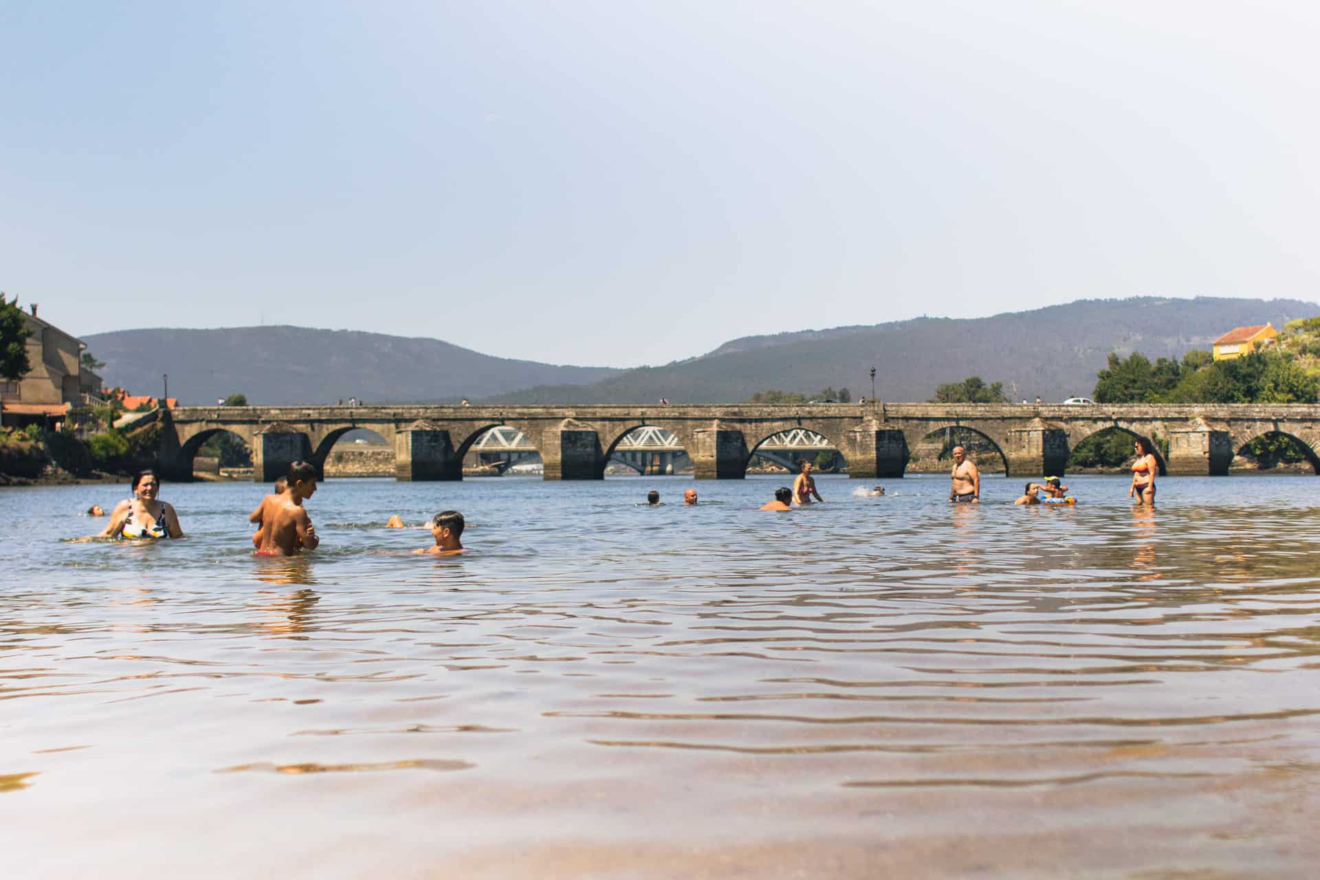 medieval bridge in the portuguese camino