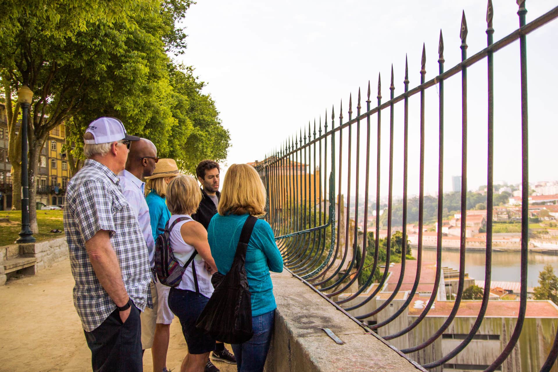 urban walking tour in porto