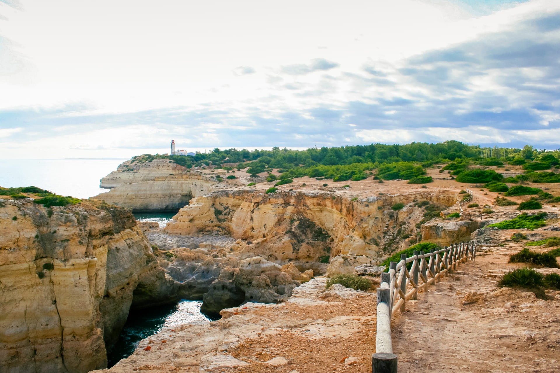 Experience breathtaking coastal views on the stunning Seven Hanging Valleys trail in Algarve.